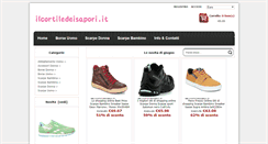 Desktop Screenshot of ilcortiledeisapori.it